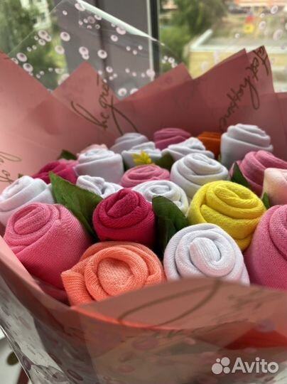 Букет из носков/ конфет