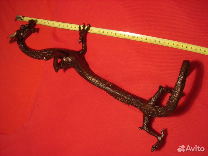 Большой Дракон Год Дракона 2024 Бронза 44см Dragon