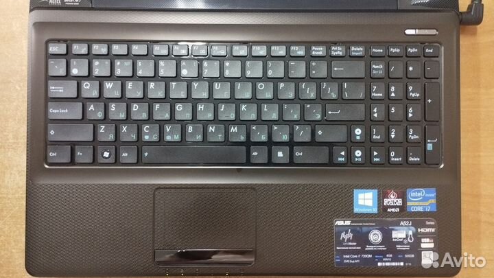 Asus A52J на i7-720Q \8Gb\SSD 120Gb +HDD 320Gb