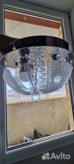 Люстра потолочная светодиодная бу