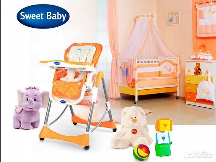 Стульчик для кормления Sweet Baby Magic Topaz