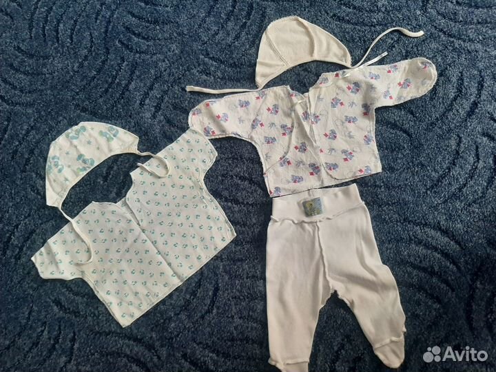 Пакет вещей для новорожденного