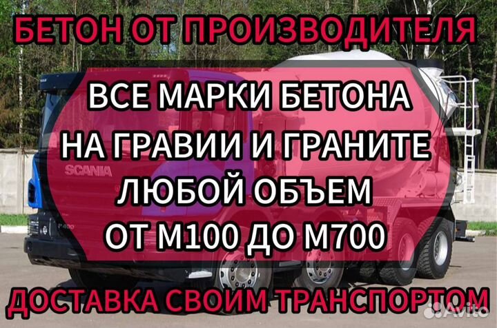 Бетон с доставкой