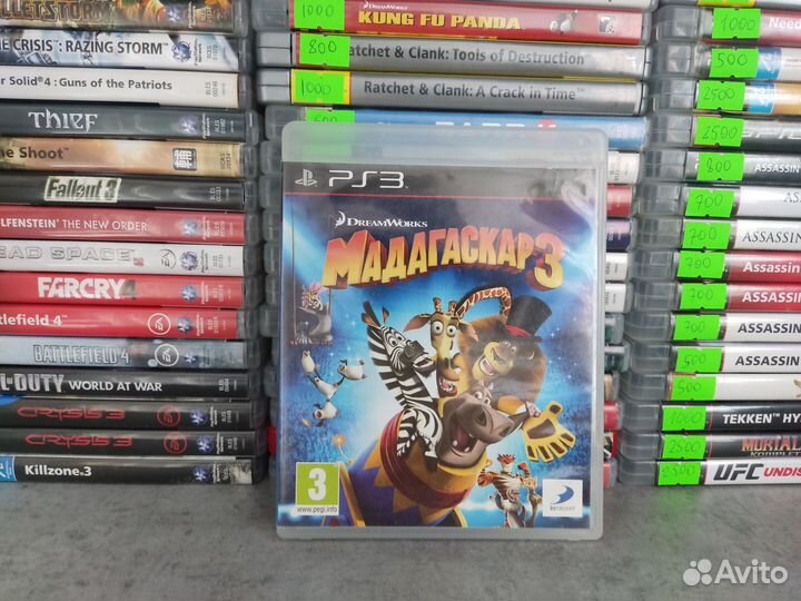 Мадагаскар 3 ps3
