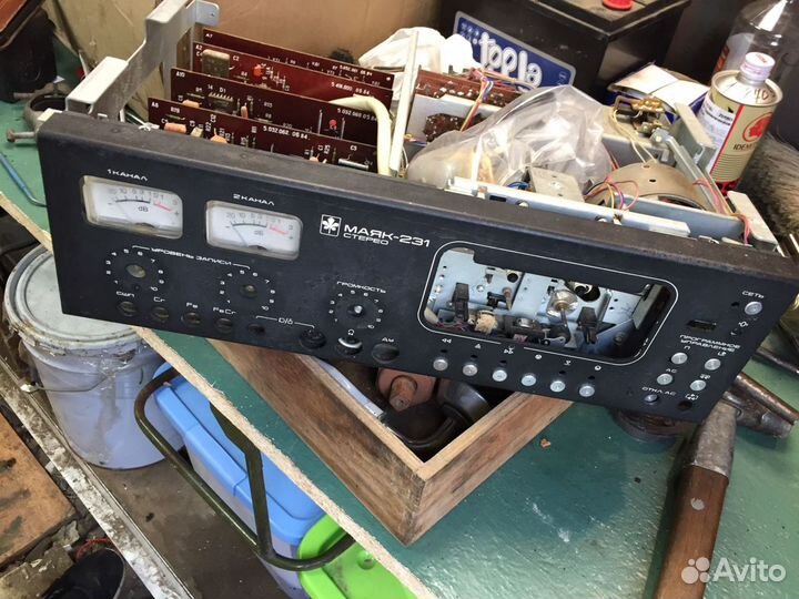Магнитофон маяк 231 на запчасти