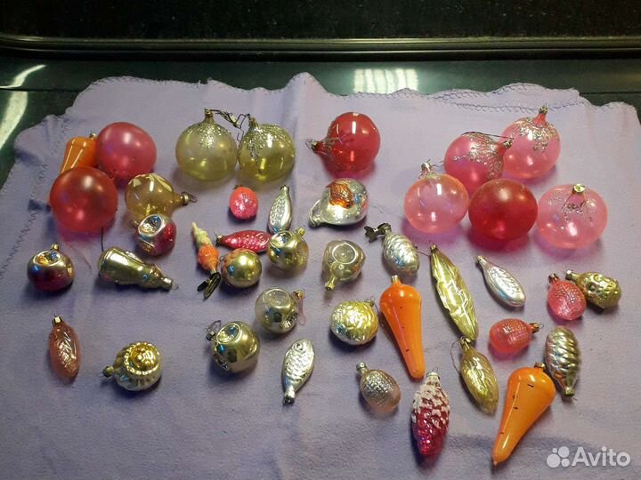 Елочные игрушки СССР