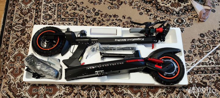 Электросамокат Kugoo Kirin M4 Pro ver. 2023 черный