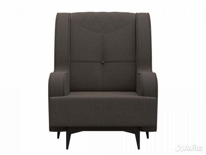 Кресло Неаполь, рогожка, амур коричневый. Москва