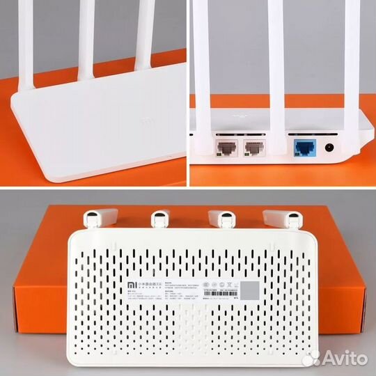 Wi Fi Роутер Xiaomi Mi Router 4c белый