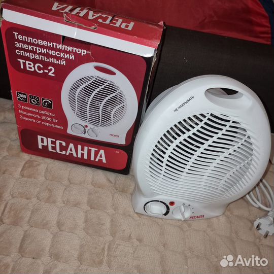 Тепловентилятор Ресанта твс-2