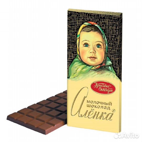 Шоколад Алёнка Молочный 200г Красный Октябрь