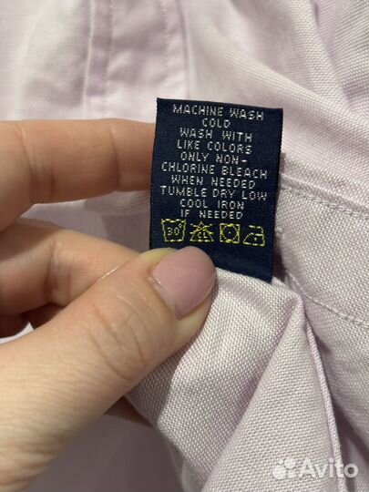 Ralph lauren рубашка женская slim fit