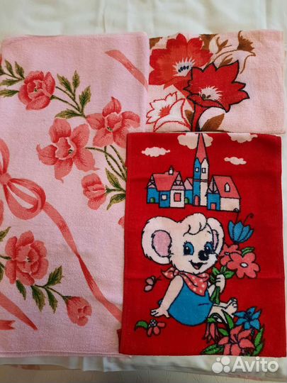 Полотенца вышивка кружево СССР