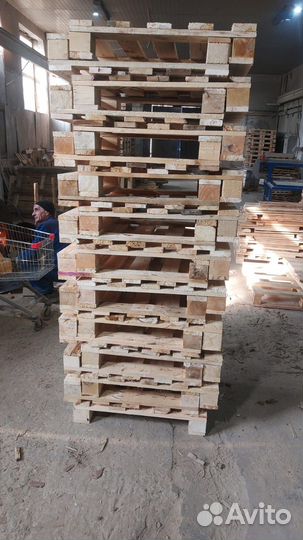 Полуподдон деревянный 800*600 мм для хранения