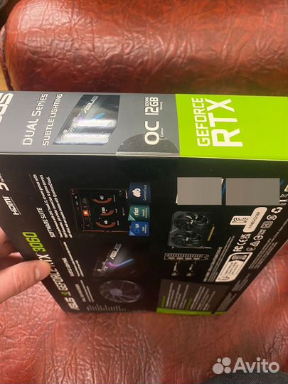 Видеокарта nvidia GeForce RTX 3060 asus 12Gb LHR