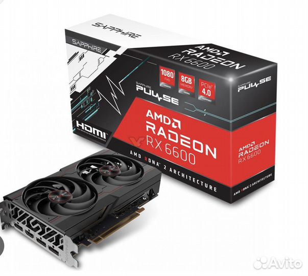Видеокарта RX 6600 XT 8Gb