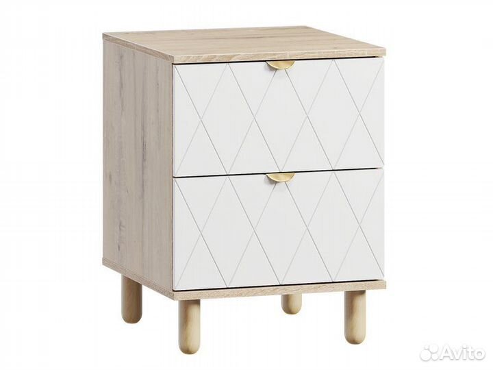 Тумба прикроватная Теджонс Diamond Milk