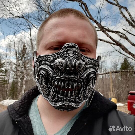 Oni mask punk
