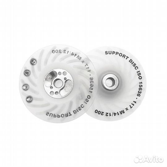 Оправка RoxelPro для фибровых кругов 125мм, средн