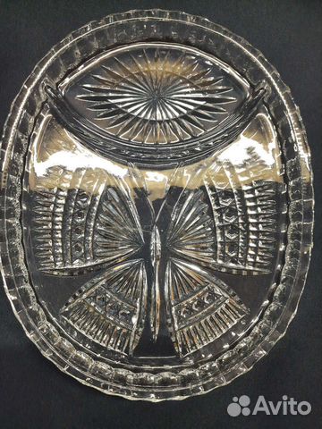 Вазы, пепельницы, конфетницы из хрусталя 1985 г