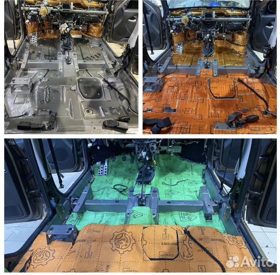 Шумоизоляция автомобиля