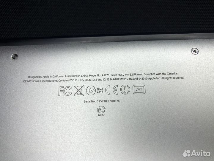 Apple MacBook pro 13 i5 2011