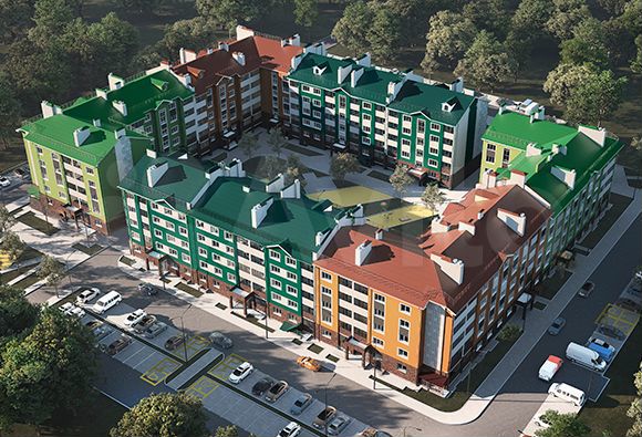 1-к. квартира, 50,3 м², 2/5 эт.