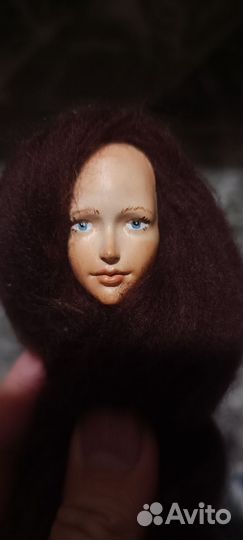 Лицо для ватной игрушки