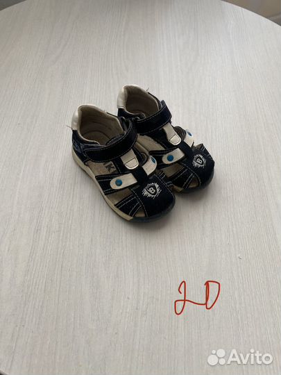 Сандали для мальчика 20 размер