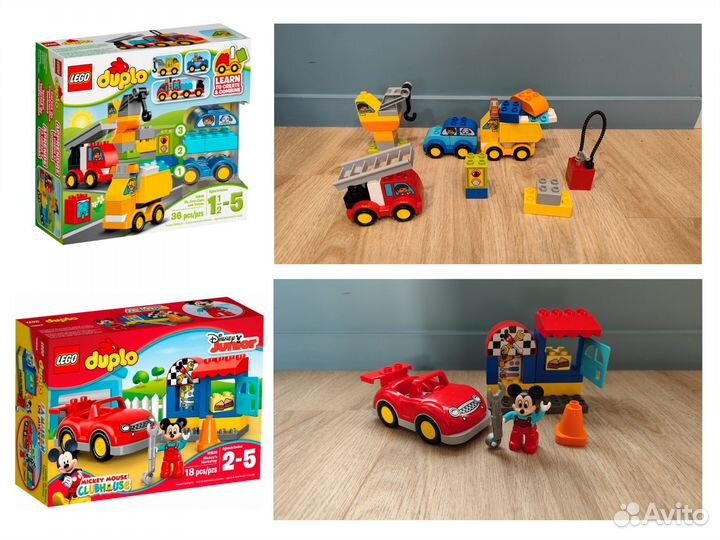 Lego duplo (много наборов)