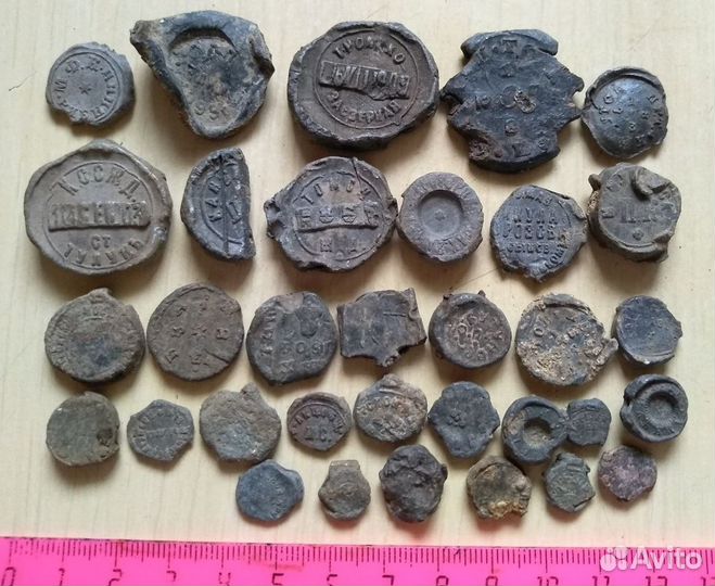 34 товарные пломбы