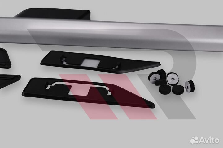 Рейлинги Subaru Forester (SJ) 13-18г Серебро