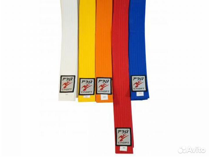 Пояс для кимоно Рэй-Спорт (зеленый)