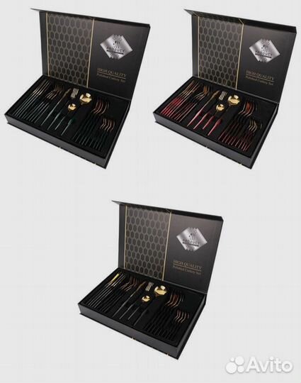 Стильные наборы столовых приборов