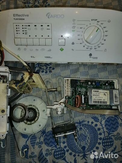 Запчасти для стиральной машинки ardo TLN105SW