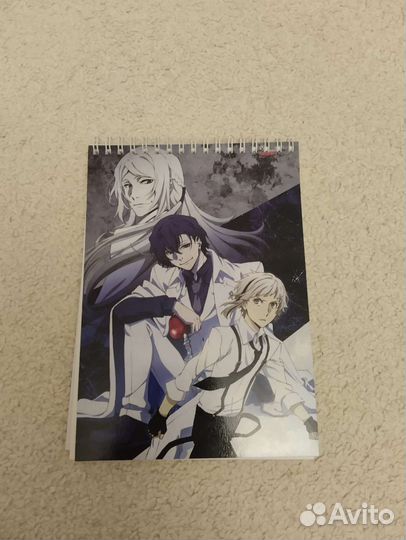 Скетчбуки аниме бсд