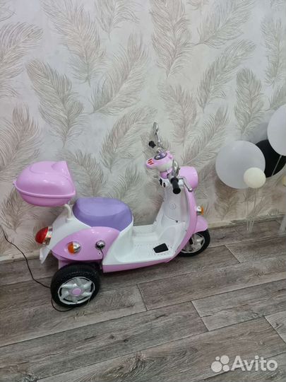 Детский мотоцикл на аккумуляторе бу