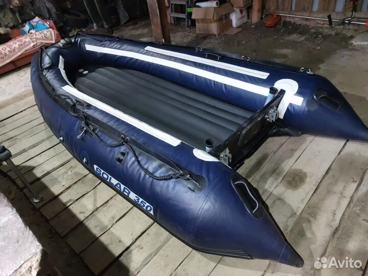 Лодка Solar 350 maxima пвх с мотором Tohatsu 9.8