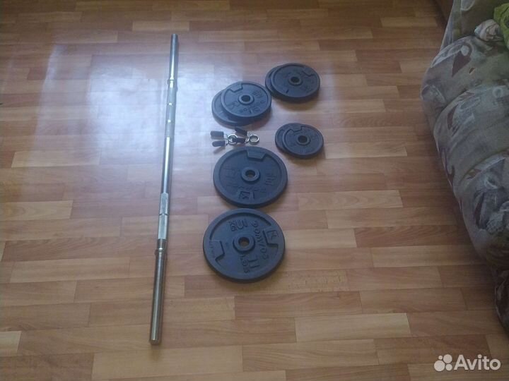 Штанга гриф блины