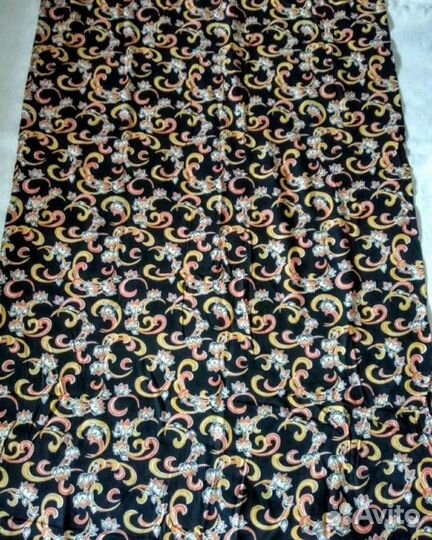 Ткань СССР. Хлопок. Винтажный рисунок