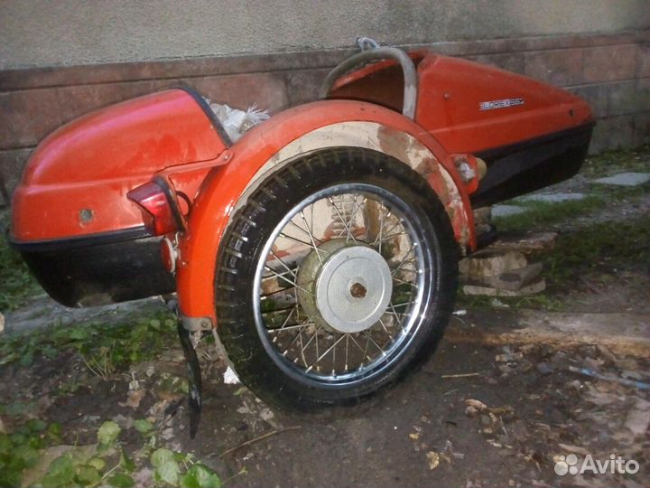 Боковой прицеп на jawa