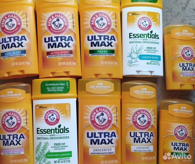 UltraMax, твердый дезодорант Arm & Hammer iHerb