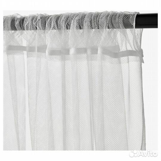 Гардины IKEA новые полупрозрачные лилль