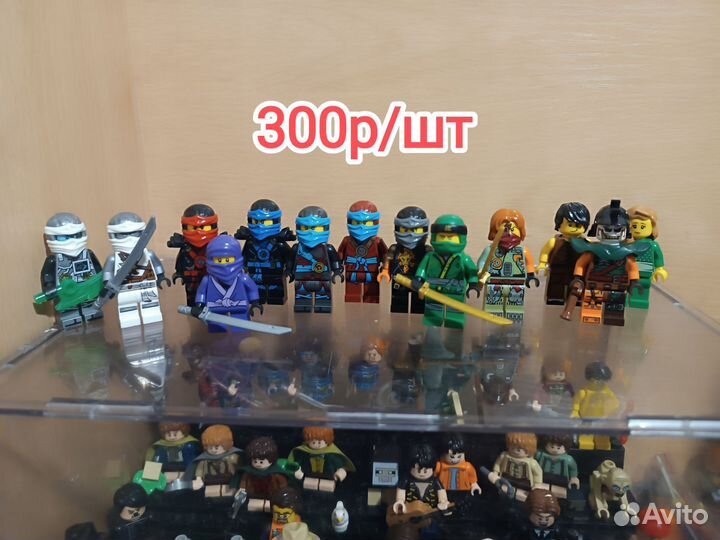 Lego минифигурки (100шт)