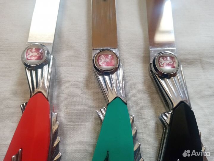 Сувенирный нож-рыбка, футляр. СССР