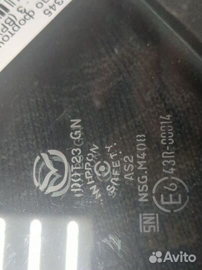 Стекло форточки двери Mazda 3 (BP) 2019, 2022