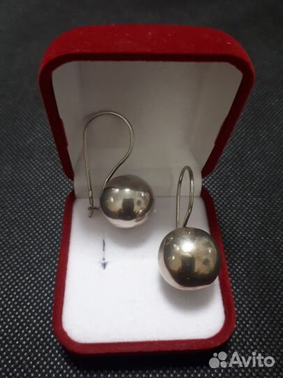 Серебряные серьги