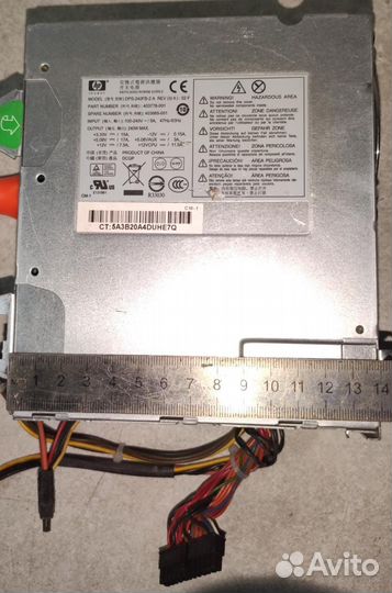 Блок питания 240W HP DPS-240FB-2 slim