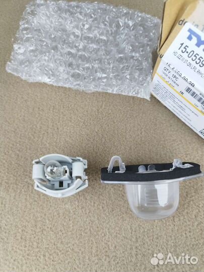 Фонарь задний подсветка номера