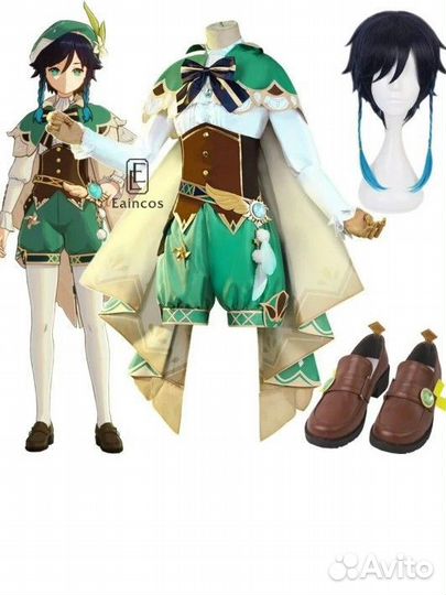 Косплей геншин Венти